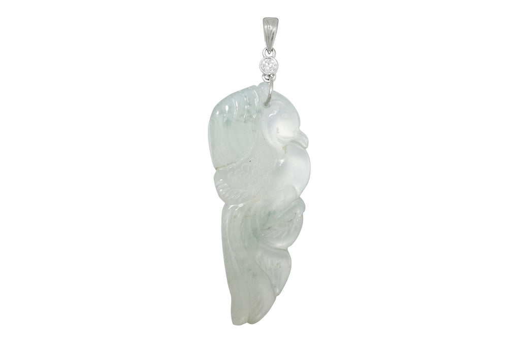 Jadeite Pt翡翠 ダイヤモンドペントップ (NO.42905) – JEX宝石