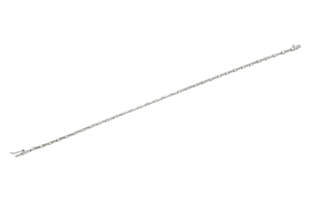 Diamond K18WGダイヤモンドブレスレット (NO.48961) – JEX宝石