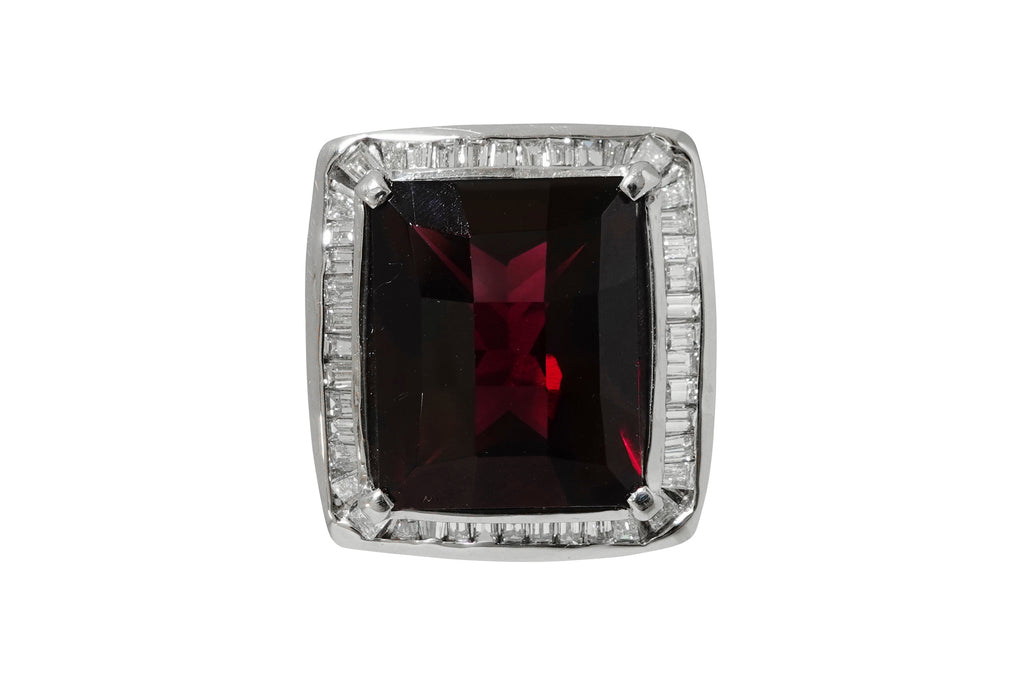 Garnet Pt900ガーネット ダイヤモンドリング(NO.49572) – JEX Garnet Pt900ガーネット ダイヤモンドリング(NO.49572) – JEX