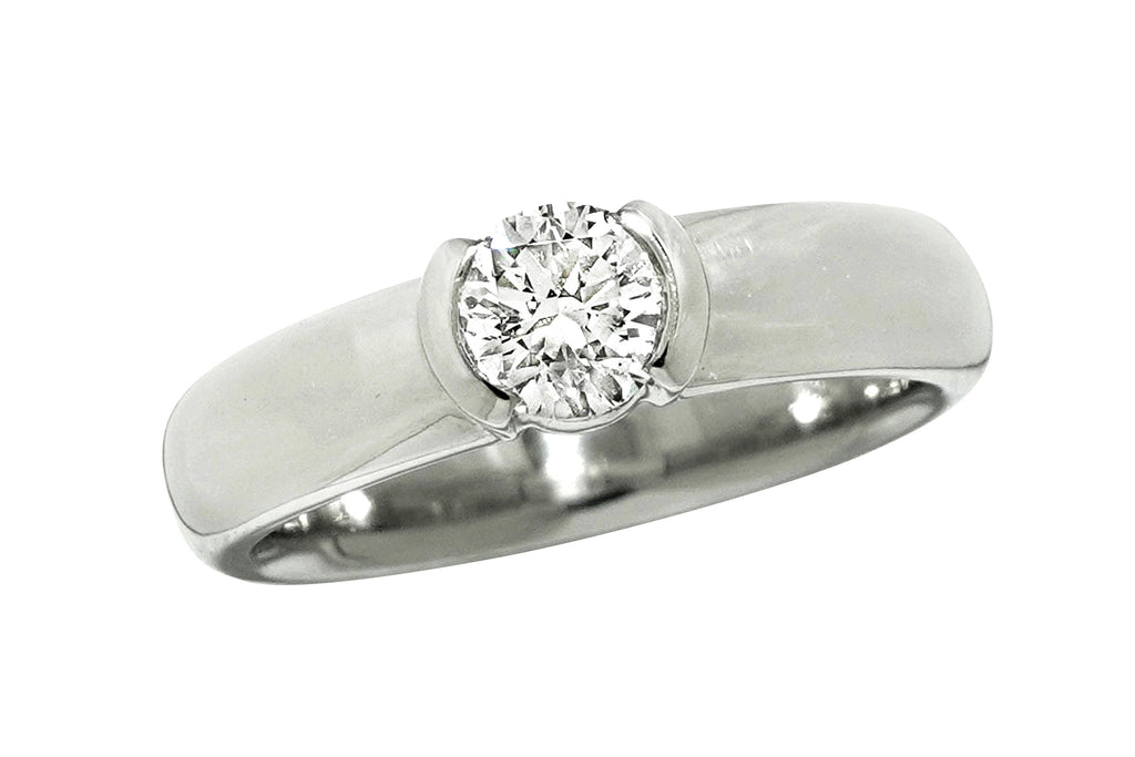 TIFFANY & CO. 【ティファニー】Pt950ダイヤモンドリング (NO.50078  