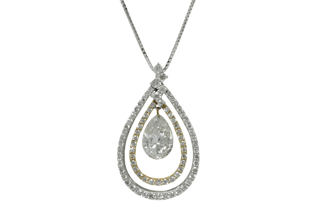 JH125★高級 ペリドット1.81ct ダイヤ K18WG ヘッド 鑑別付 JH125☆高級 ペリドット1.81ct ダイヤ K18WG ヘッド 鑑別付