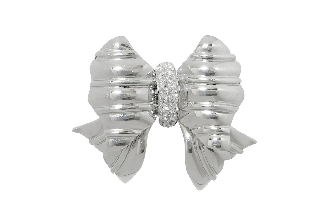 REPOSSI 【レポシ】K18WGダイヤモンドブローチ(NO.50434) – JEX宝石