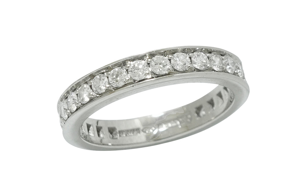 BVLGARI 【ブルガリ】K18WGダイヤモンドエタニティリング (NO.50444