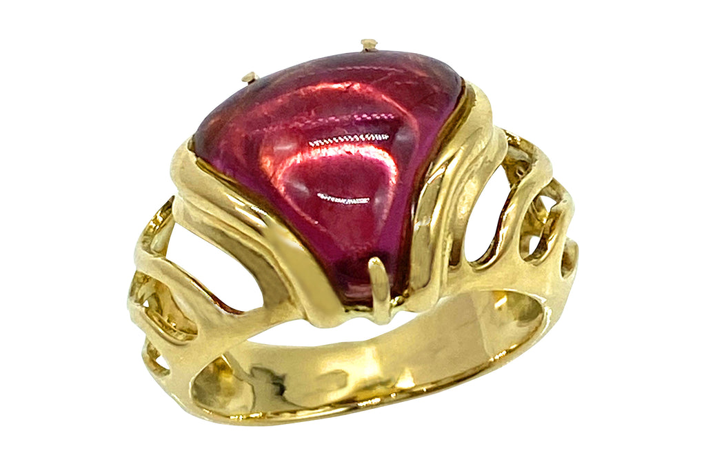 Pink Tourmaline K18ピンクトルマリンリング (NO.62078) – JEX
