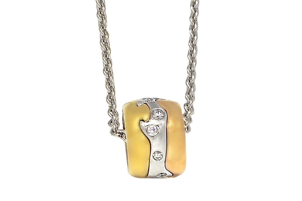 Georg Jensen 【ジョージ ジェンセン】K18WG/PG/YGダイヤモンド