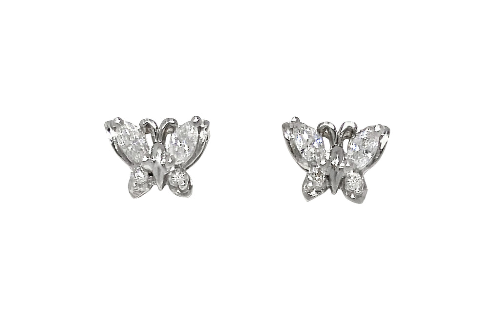 K18WG ダイヤモンド　ピアス Diamond K18WGダイヤモンドピアス (NO.62159) – JEX宝石