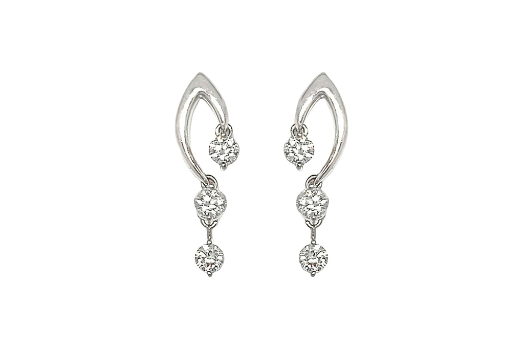 Diamond Pt900ダイヤモンドピアス (NO.62293) – JEX宝石ギャラリー