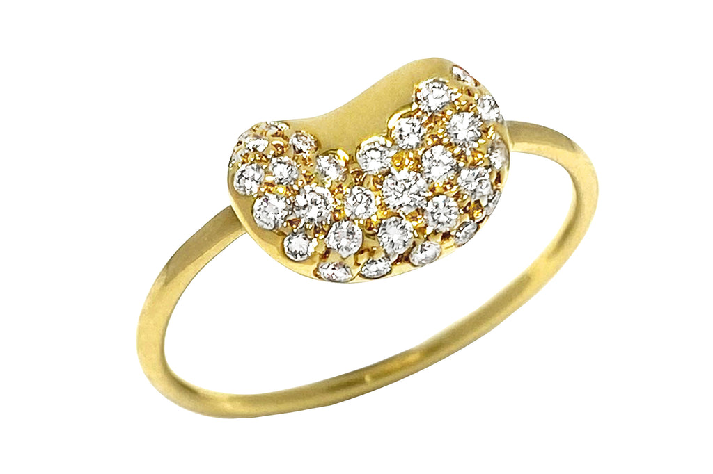 ティファニー ゴールド ダイヤモンド リング K18 TIFFANY & CO. 【ティファニー】K18ダイヤモンドリング (NO.62345