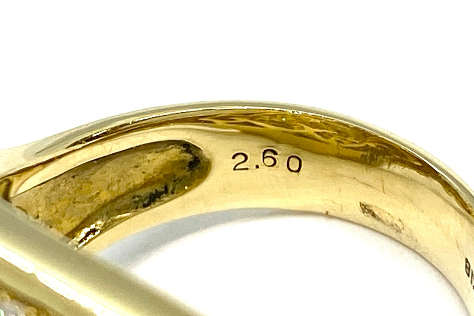 Diamond K18ダイヤモンドリング(No.127953-B)