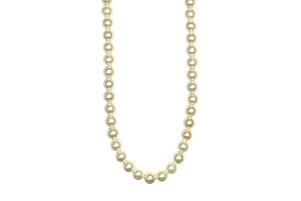 Akoya Pearl】SVアコヤパールネックレス (NO.128637) – JEX宝石