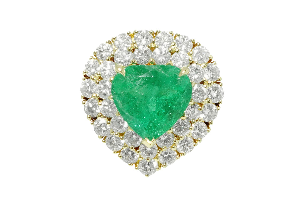 Emerald K18エメラルド ダイヤモンドリング(NO.304326)