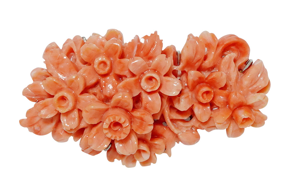 Coral SV珊瑚帯留(NO.304357) – JEX宝石ギャラリーオンラインショップ