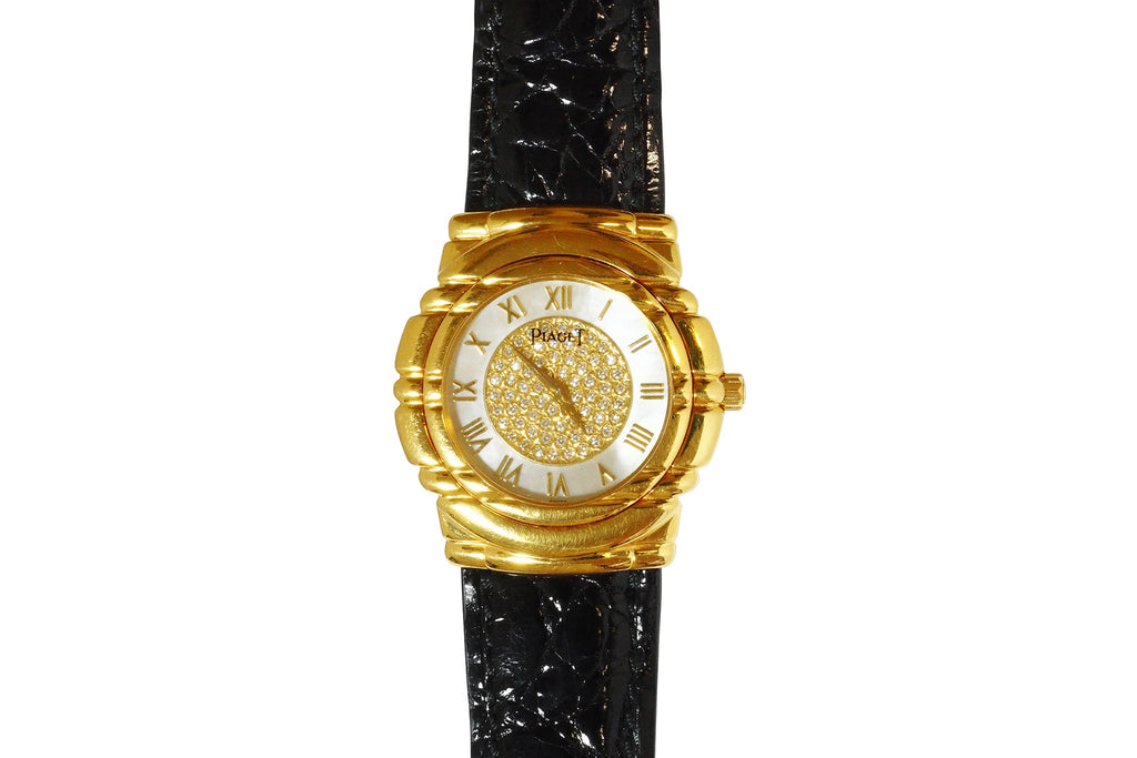 PIAGET 【ピアジェ】K18ダイヤモンド腕時計(手巻) (NO.47125 ) – JEX