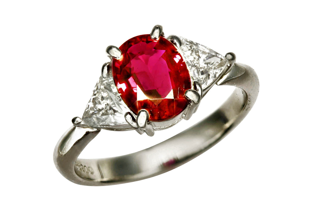 アクセサリールビーの指輪 大粒8.1ct 調整可能 S925刻印 7g Ruby 非