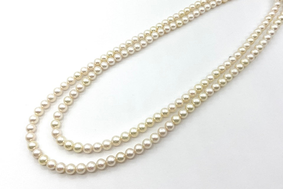 Akoya Pearl SVアコヤパールネックレス (NO.128303)