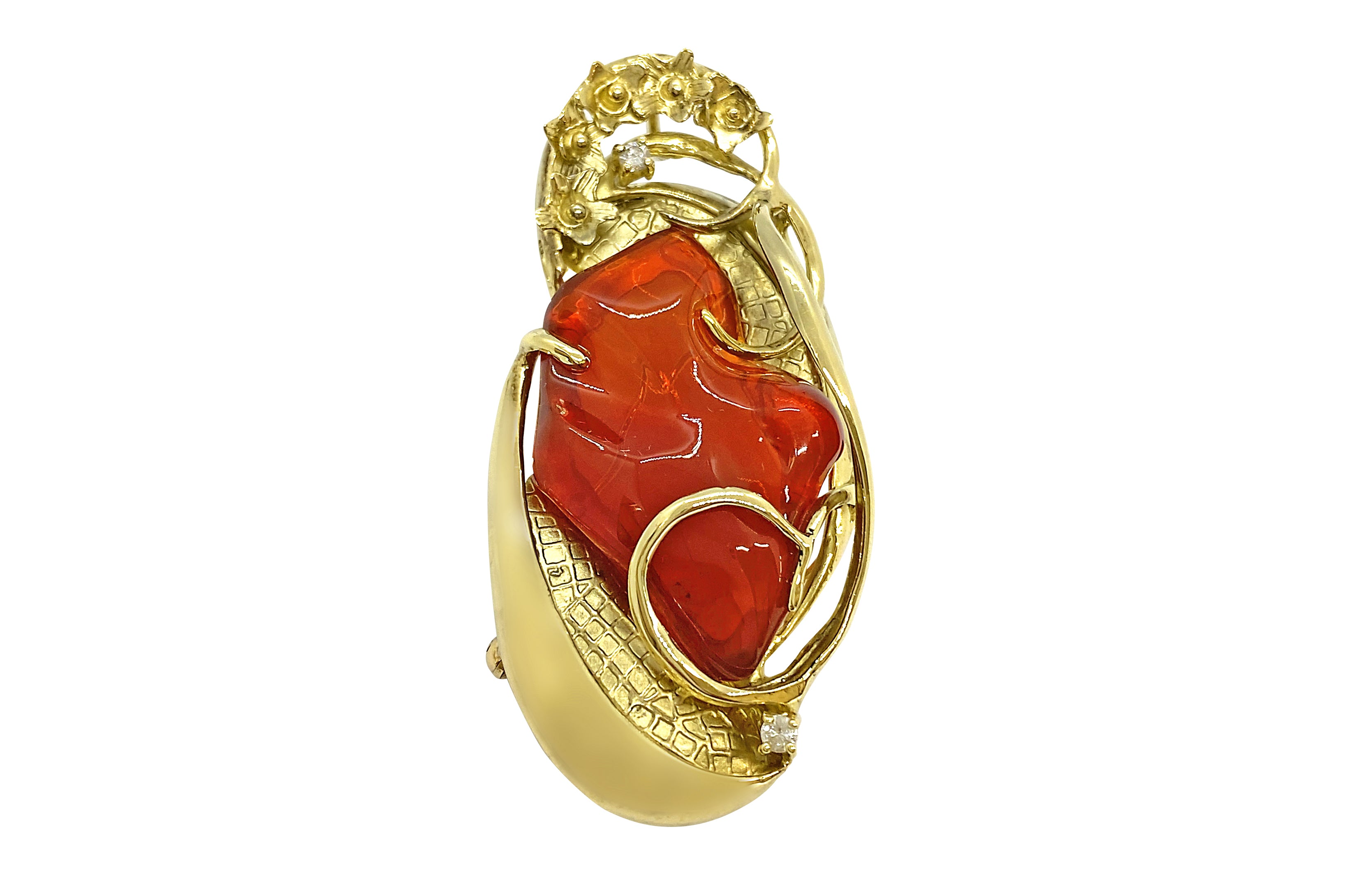 専用　イタリア製K18の３色ブローチ 専用 イタリア製K18の3色ブローチ 専用 イタリア製K18の3色