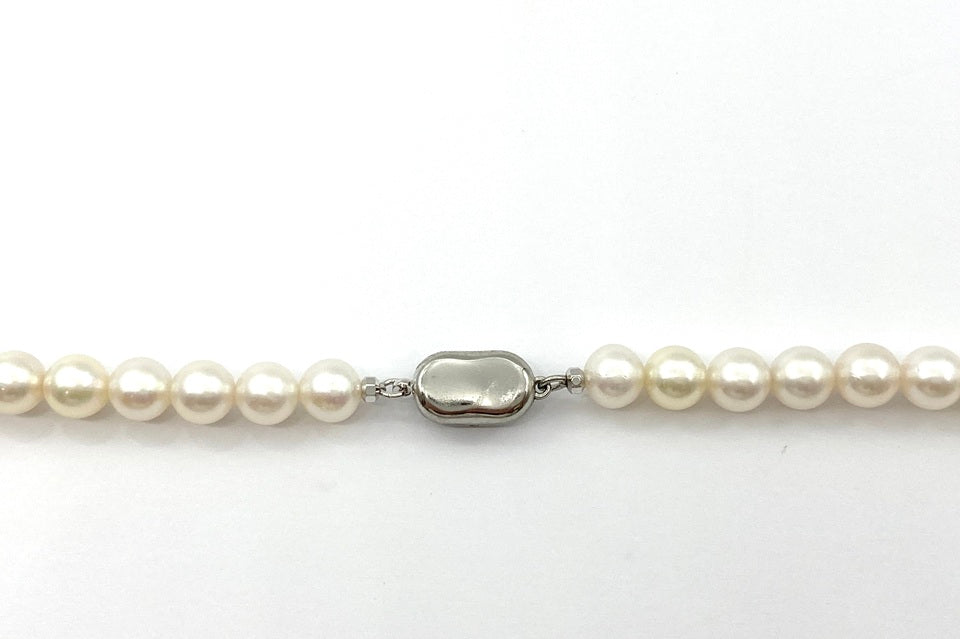 Akoya Pearl SVアコヤパールネックレス (NO.128303)