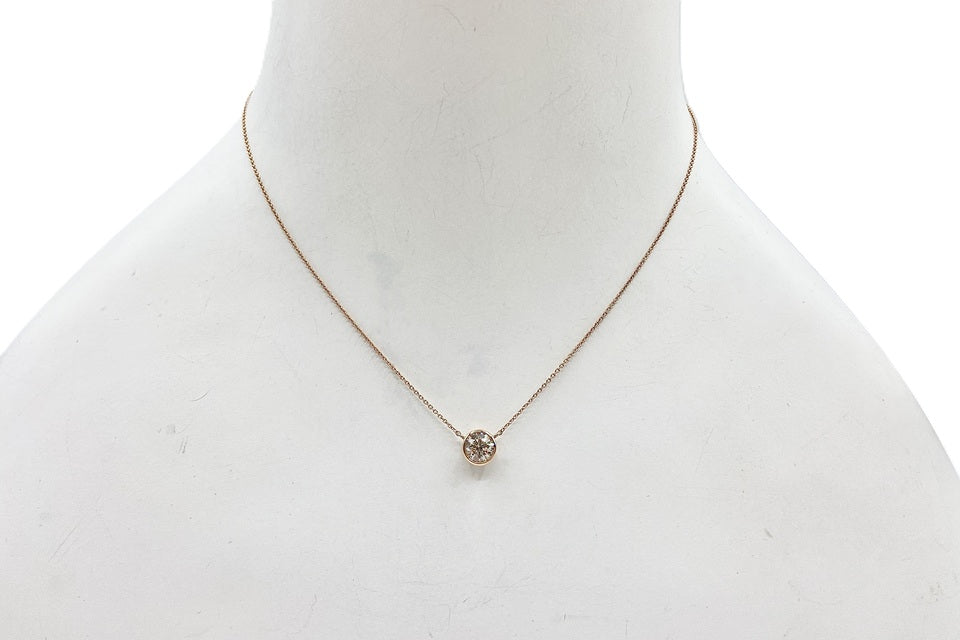 Brown Diamond K18PGブラウンダイヤモンドペンダント (NO.62507) – JEX