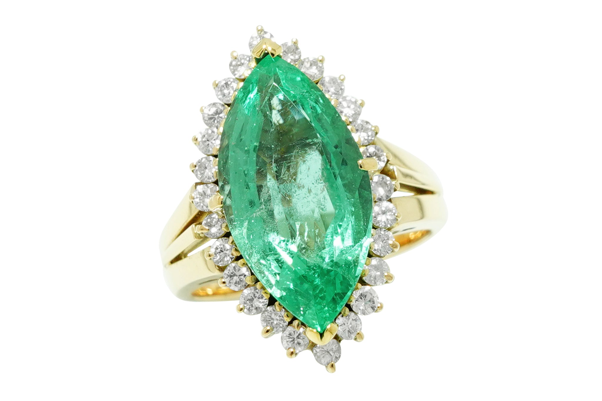 Emerald K18エメラルド ダイヤリング (NO.49335) – JEX宝石 Emerald K18エメラルド ダイヤリング (NO.49335) – JEX宝石