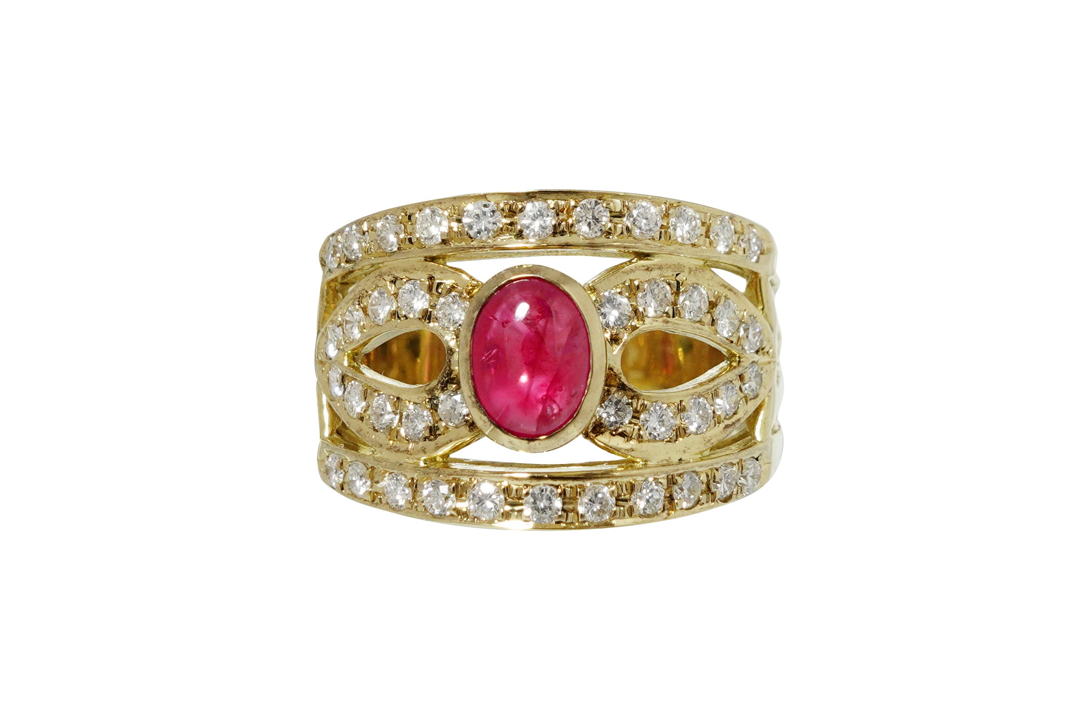 Ruby K18ルビー ダイヤモンドリング(NO.49607) – JEX宝石ギャラリー