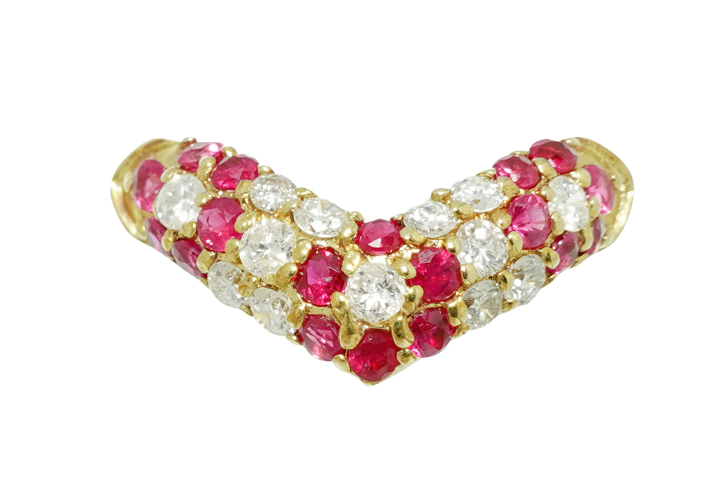 K18 ダイヤモンド　ルビー　リング Ruby K18ルビー ダイヤモンドリング (NO.49622) – JEX宝石ギャラリー