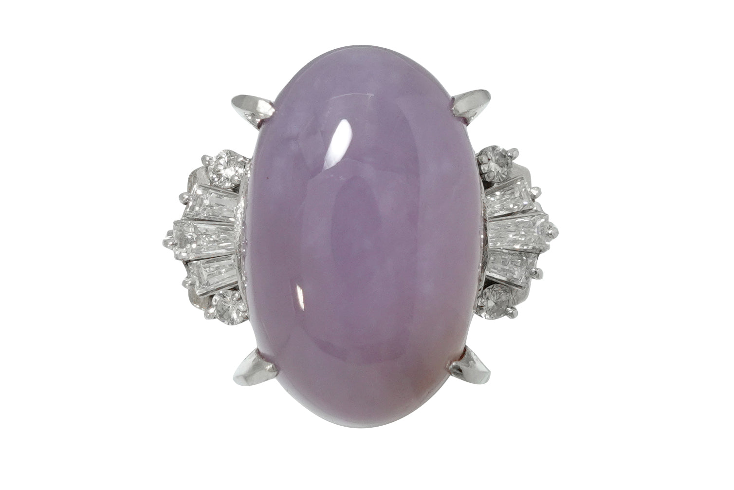 一輪の花が咲いた　メキシコ　ブルーカルセドニー　美しい　ドゥルージ　鉱物標本 Blue Chalcedony Ptブルーカルセドニー ダイヤモンドリング (NO.49761