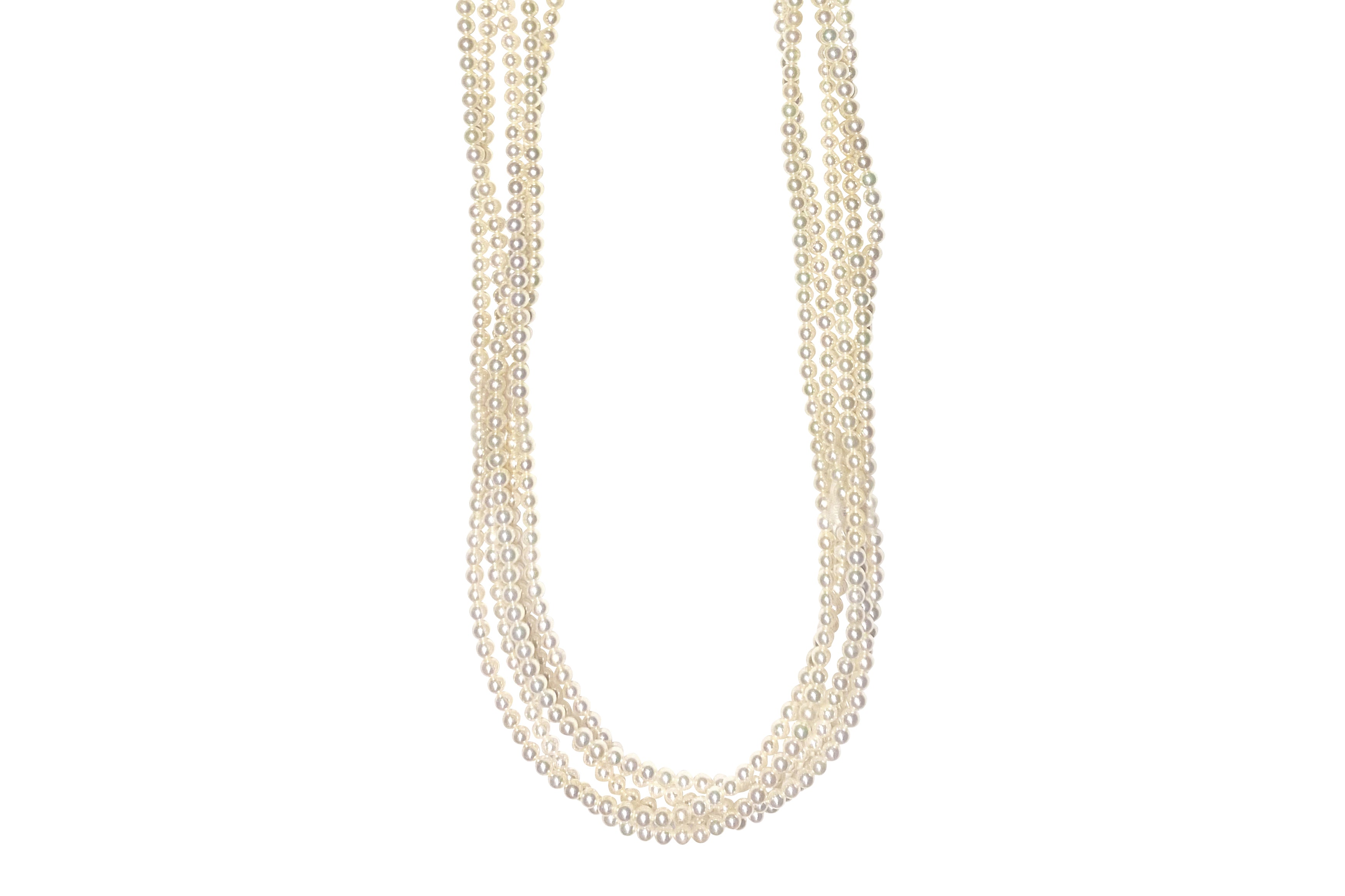 Akoya Pearl K14アコヤパールネックレス＆ブレスレット (NO.49972