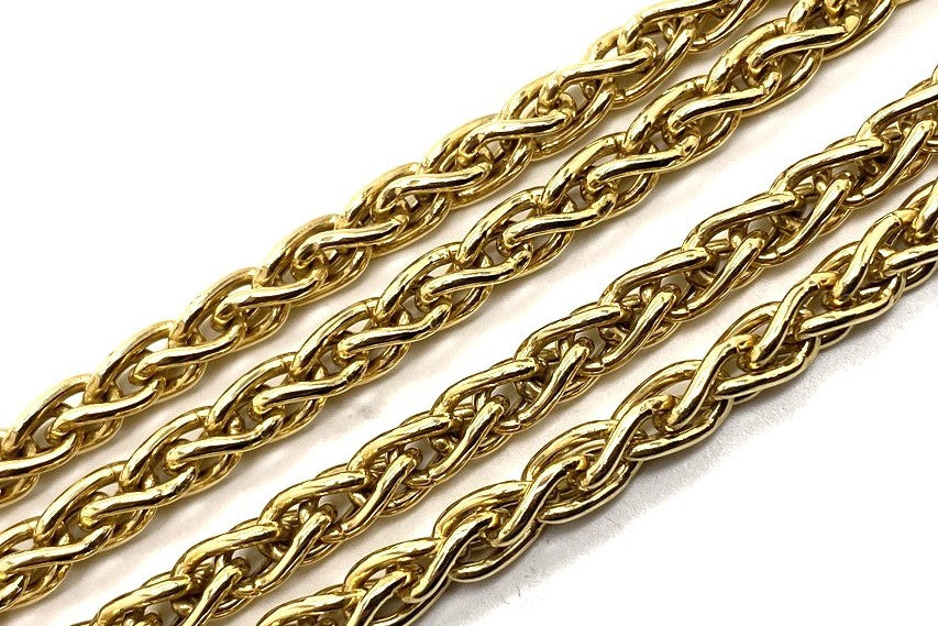 Parti-Coloured Quartz K18パーティカラードクオーツ オレンジサファイヤ ダイヤモンドネックレス (NO.49873)