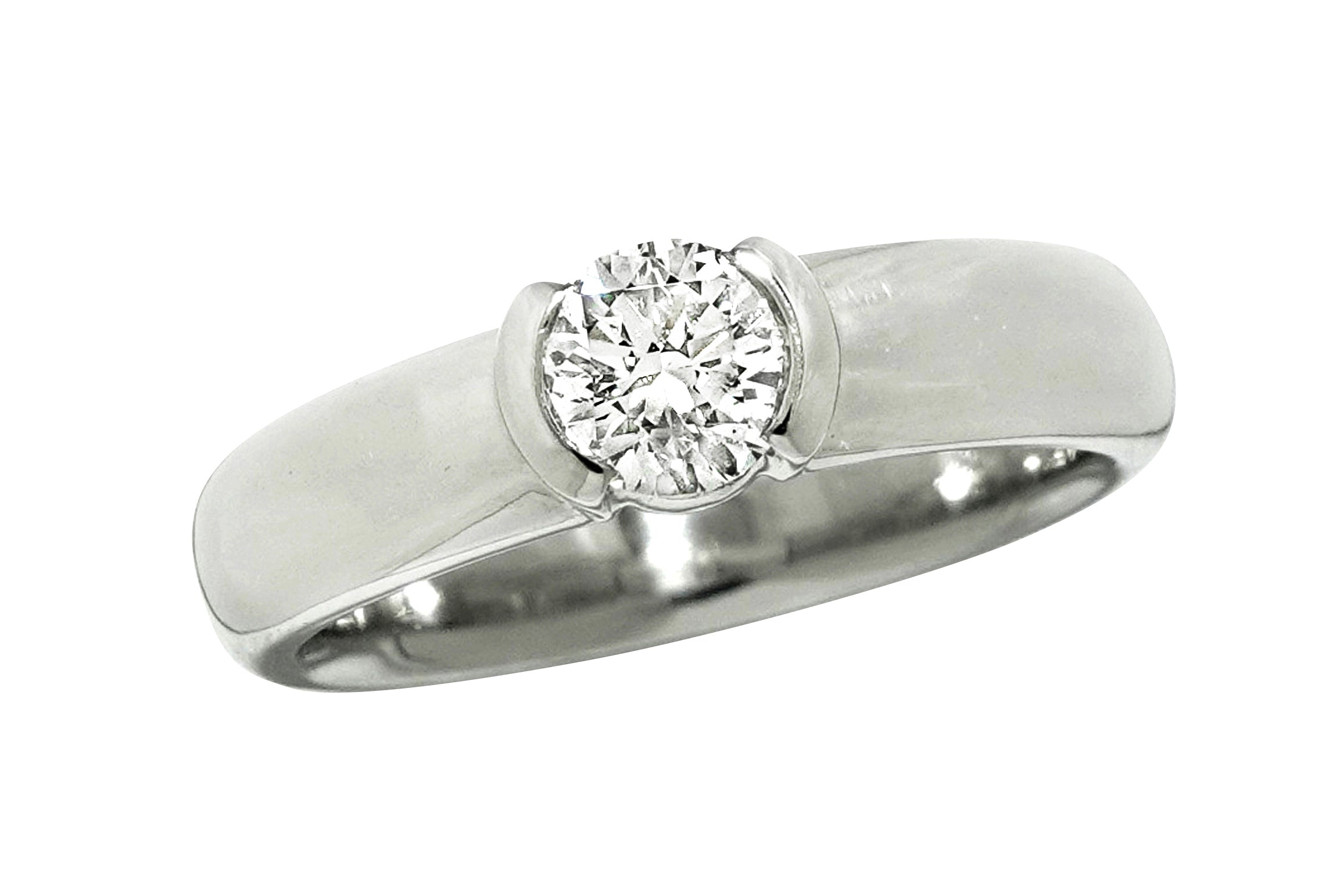 TIFFANY & CO. ティファニー リング Pt950 9 4800725J0044 TIFFANY & CO. 【ティファニー】Pt950ダイヤリング (NO.304523