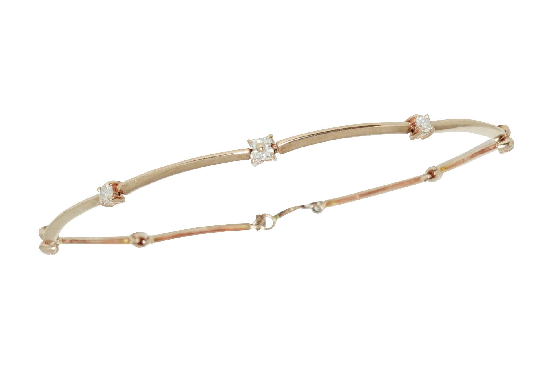 Diamond K10PGダイヤモンドブレスレット (NO.50092) – JEX宝石 Diamond K10PGダイヤモンドブレスレット (NO.50092) – JEX宝石