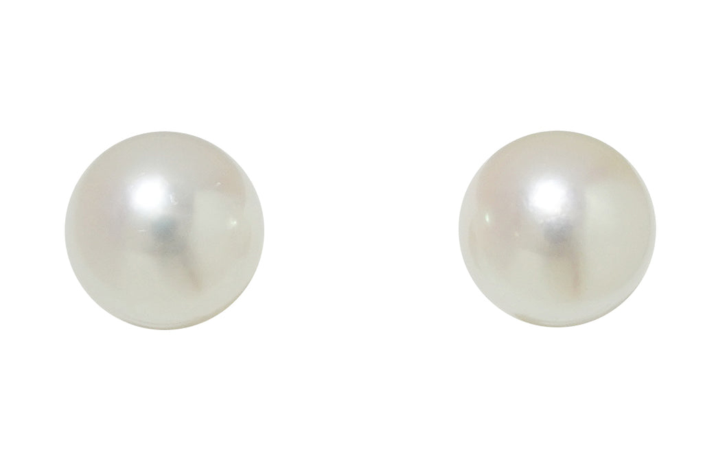 MIKIMOTO 【ミキモト】K18WGアコヤパールピアス (NO.50146)