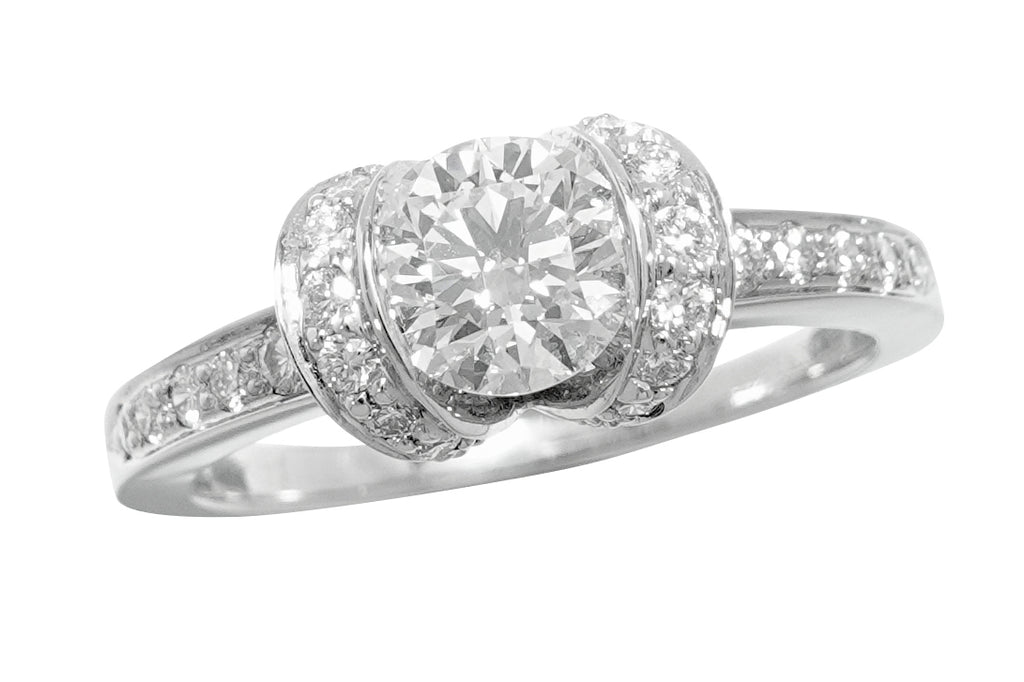 TIFFANY & CO. 【ティファニー】Pt950ダイヤモンドリング (NO.50168)