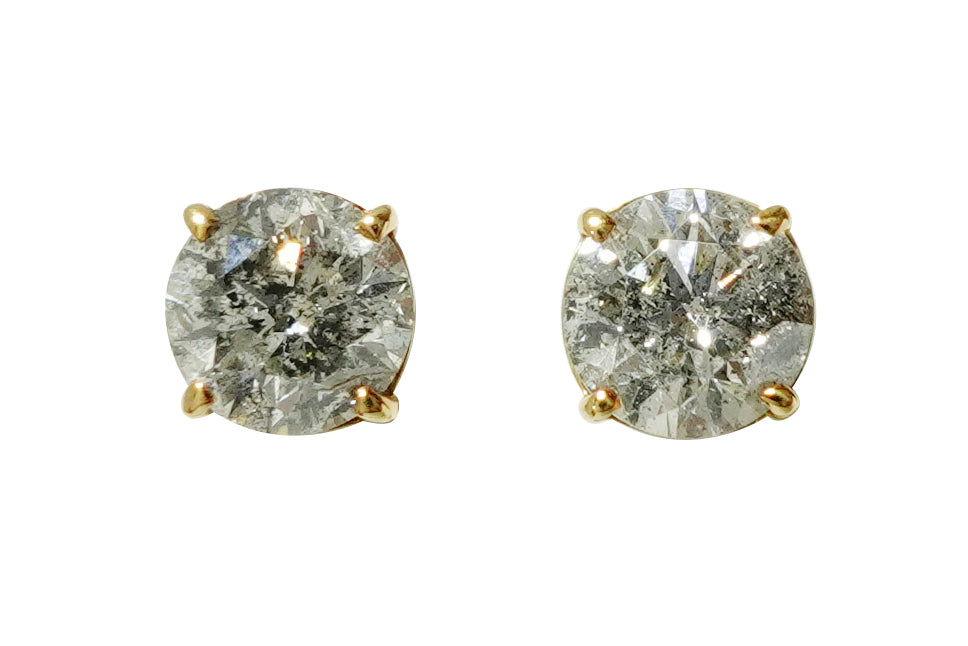 Diamond K18ダイヤモンドピアス (NO.50179)