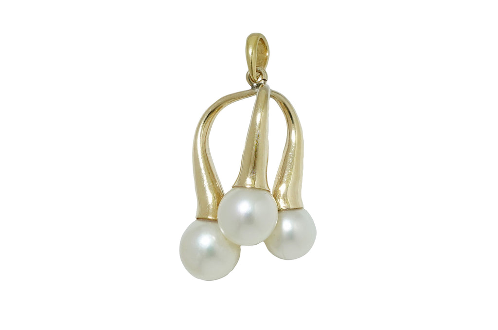 Akoya Pearl K18アコヤパールペントップ (NO.50299)