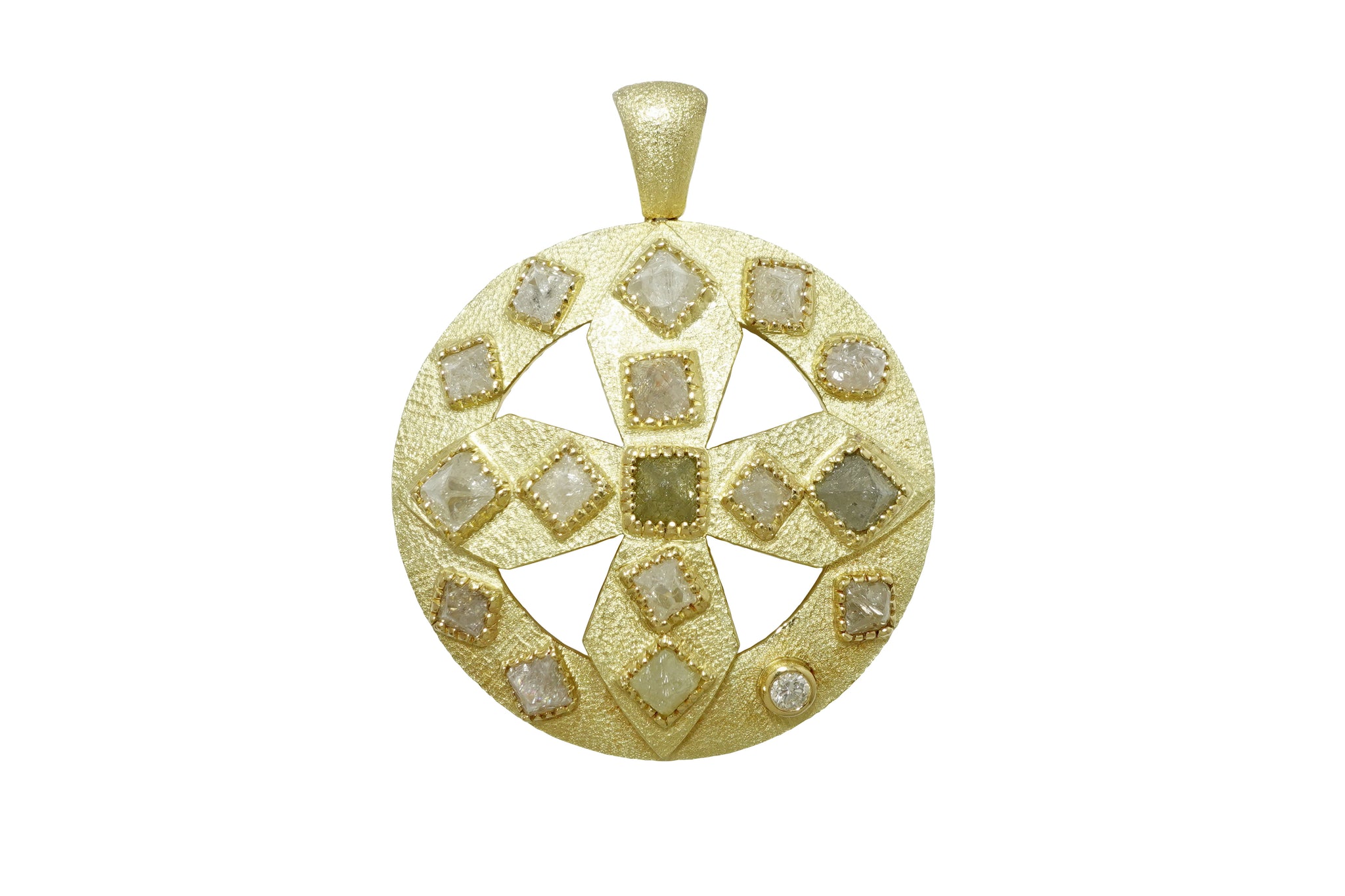 Diamond K18ダイヤモンドペントップ (NO.50341)