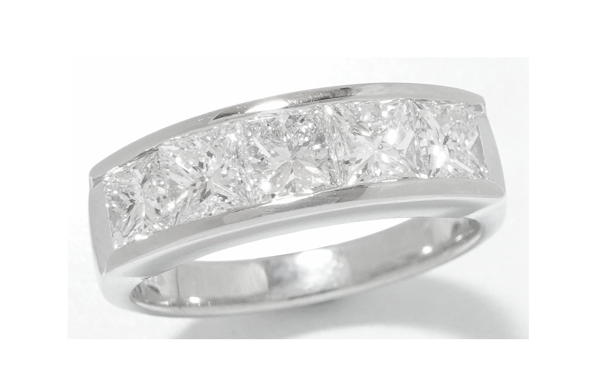 Diamond Pt900ダイヤモンドリング (NO.50371)