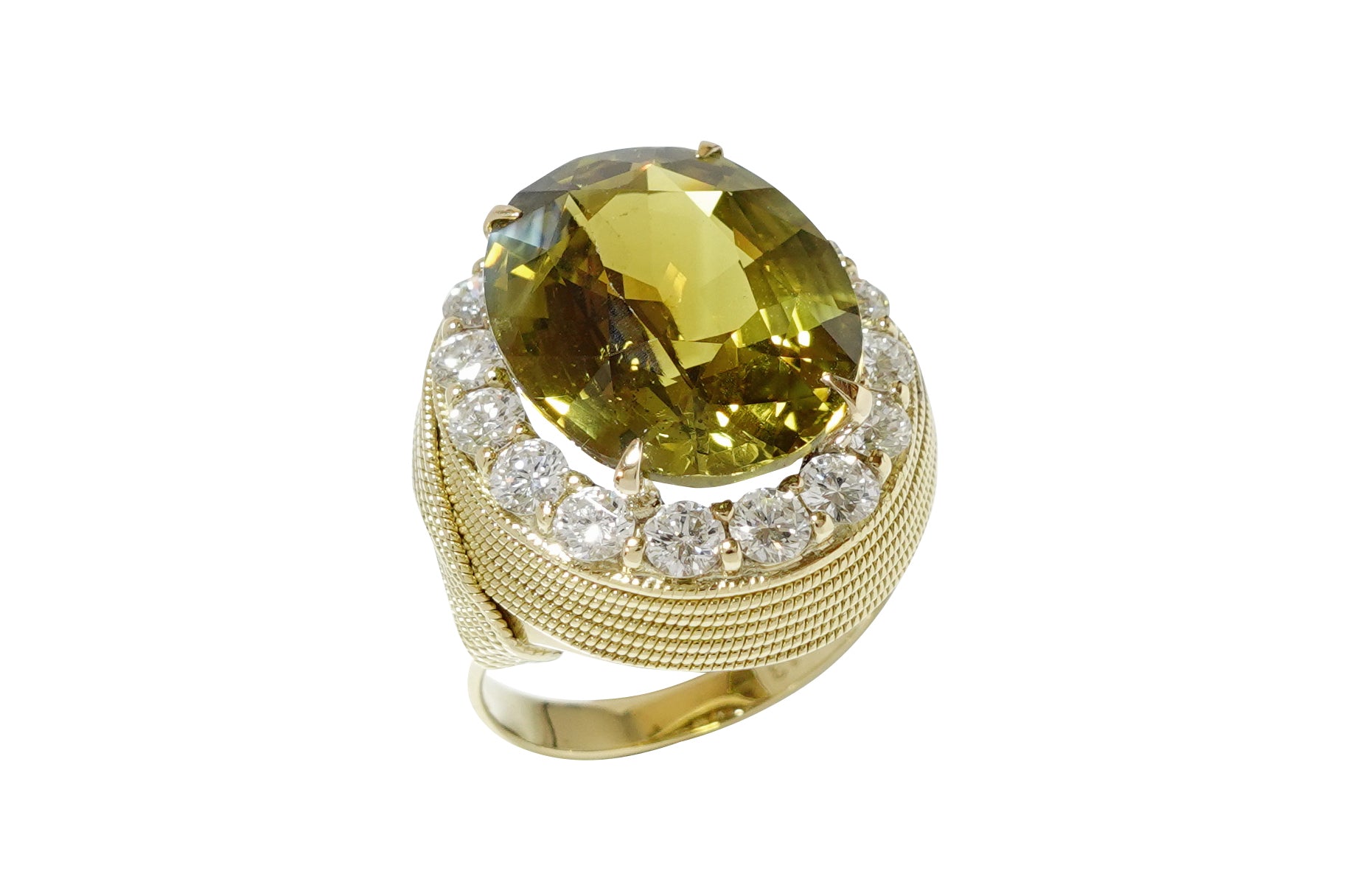 Chrysoberyl K18クリソベリル ダイヤモンドリング (NO.50433) – JEX