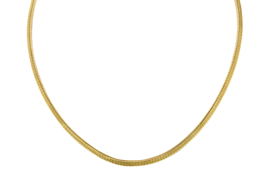 18Kネックレス ネックレス チェーン スクリュー 幅 2mm ゴールド 18金 K18 約 3.47g