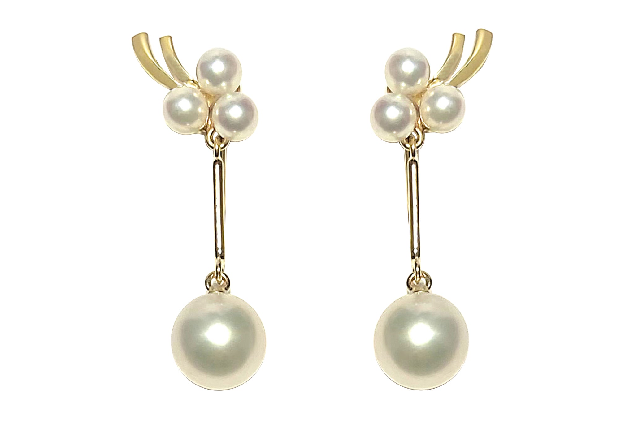 さくらのアクセサリー✧*。MIKIMOTO K14 パールイヤリング✧*。