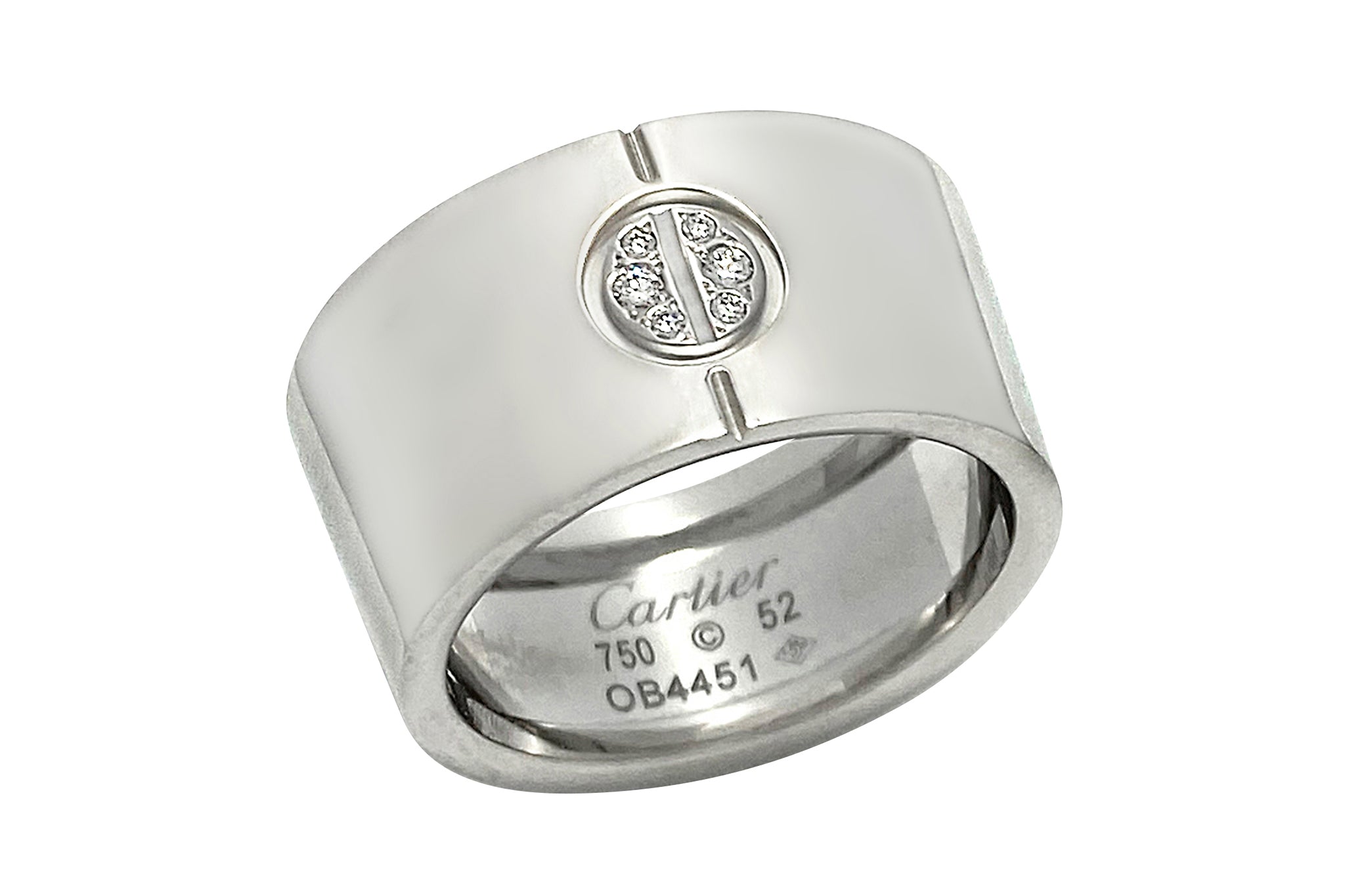 Cartier 【カルティエ】K18WGダイヤモンドリング (NO.62035