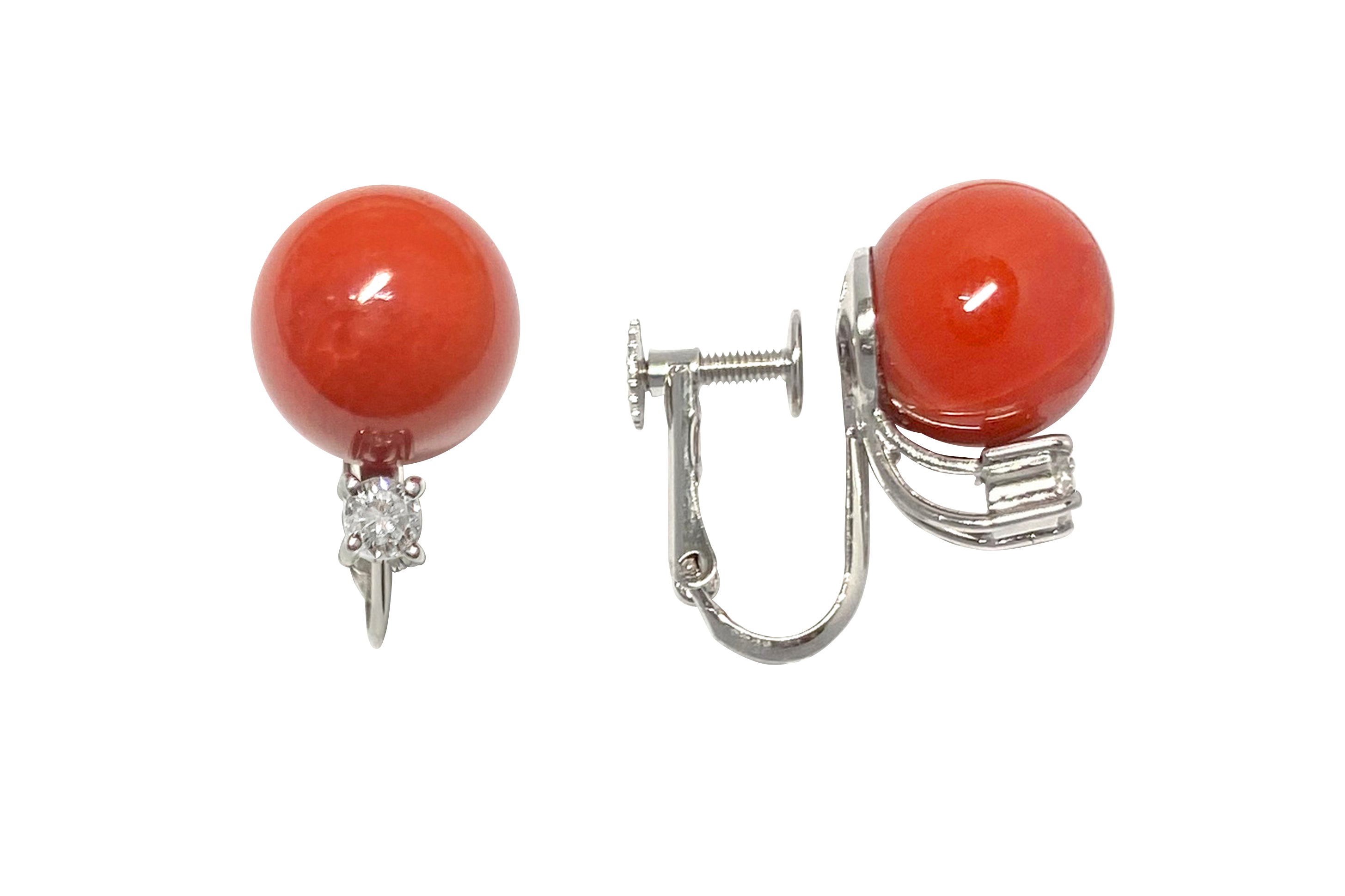 珊瑚　イヤリング　新品！ 楽天市場】【全品ポイント5倍】 血赤珊瑚 イヤリング ピアス サンゴ