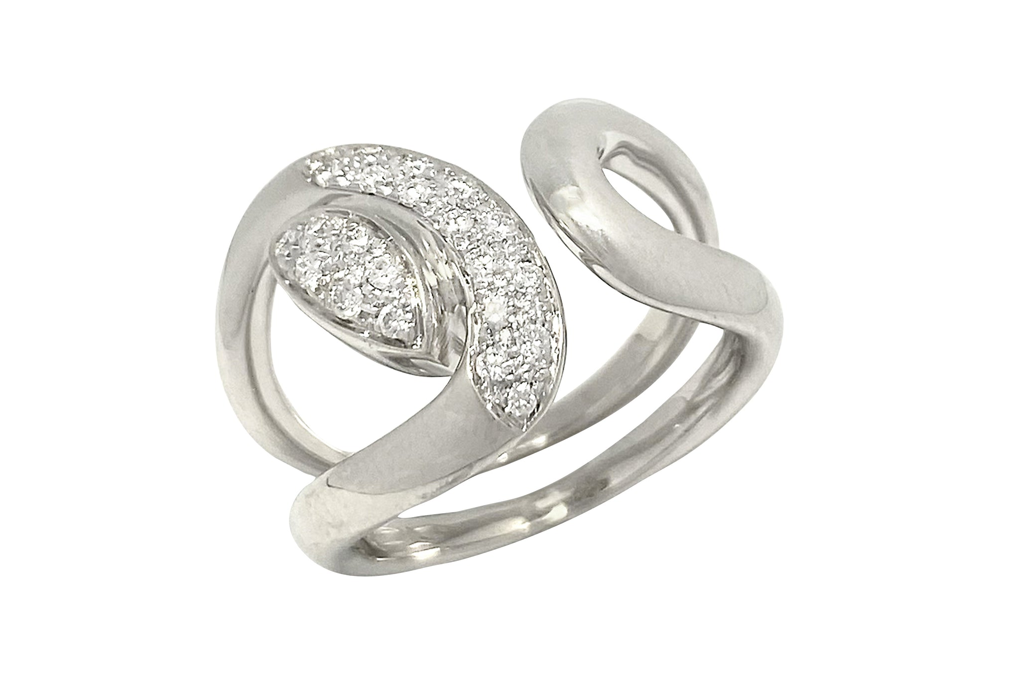 TALENTO 【タレント】K18WGダイヤモンドリング (NO.62287)