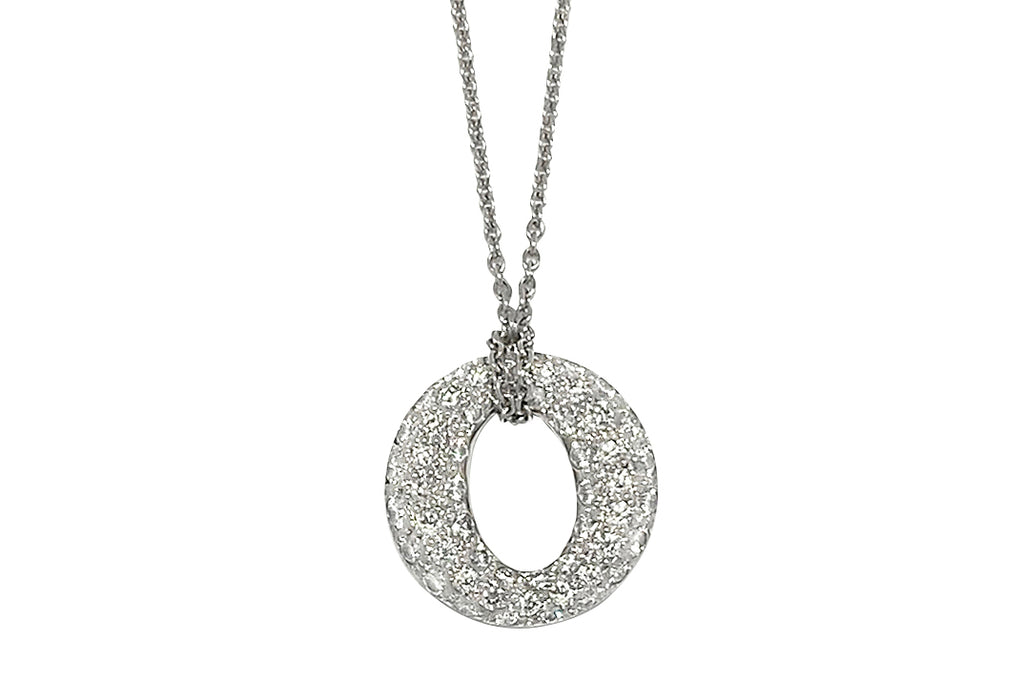 TIFFANY & CO. 【ティファニー】Pt950ダイヤモンドペンダント(NO.62289 