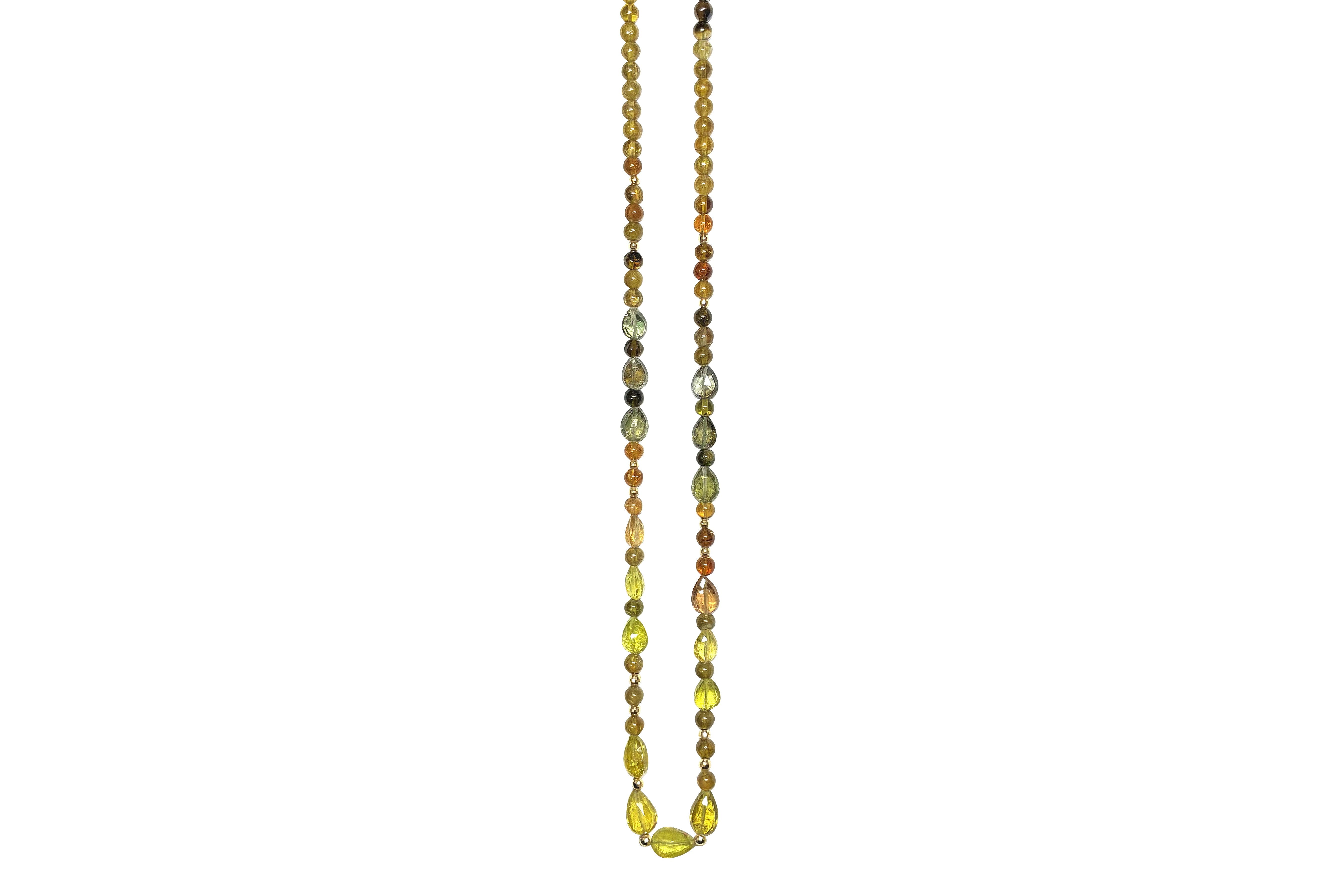 Tourmaline K18トルマリンネックレス (NO.62546) – JEX宝石ギャラリー