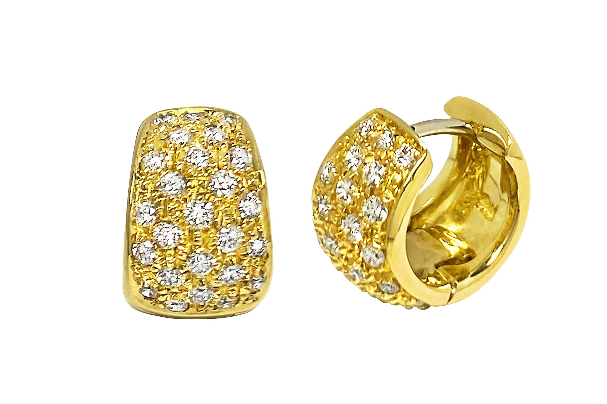 STAR JEWELRY 【スタージュエリー】K18ダイヤモンドピアス (NO.62571