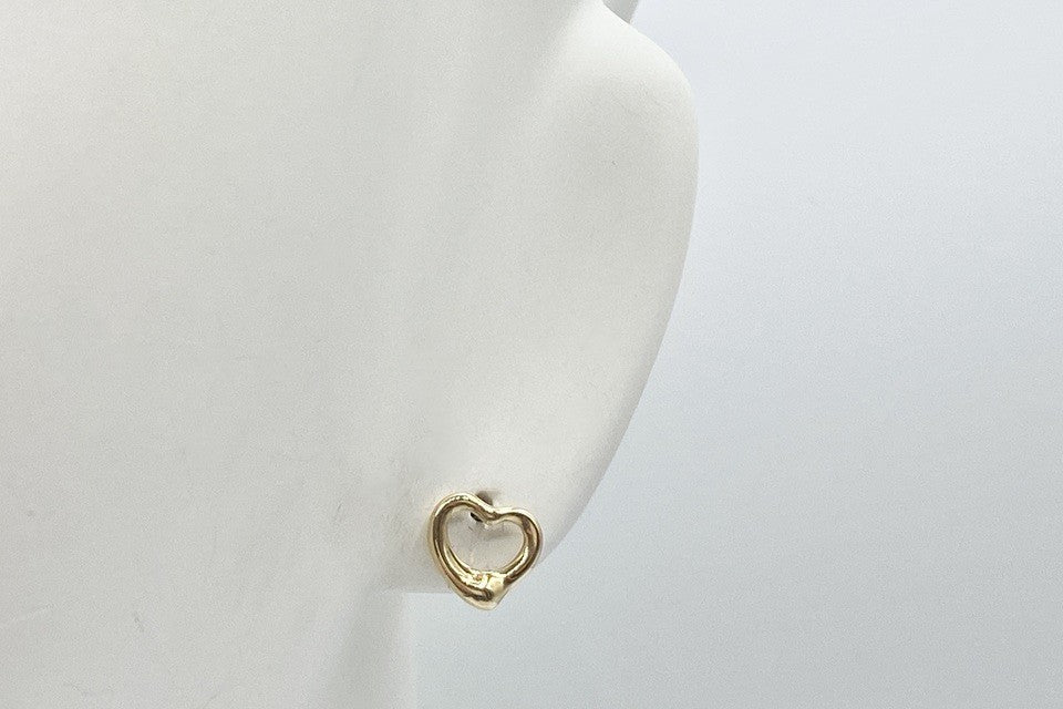 TIFFANY & CO. 【ティファニー】オープンハートK18ピアス (NO.62360