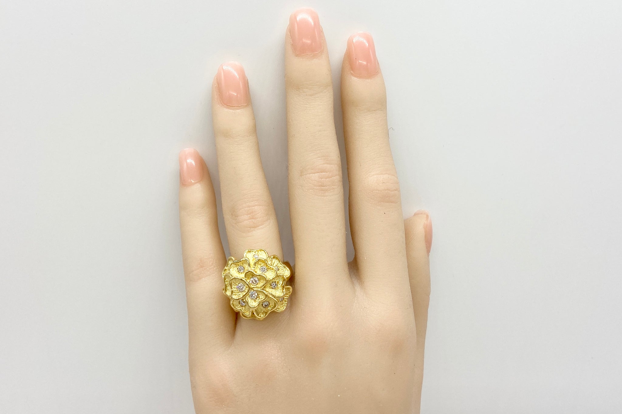 Diamond　K18ダイヤモンドリング  (NO.128232)