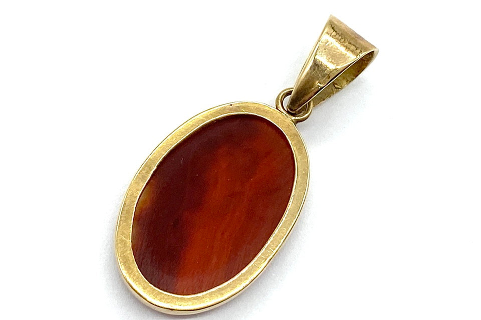 Agate K18アゲートインタリオペントップ (NO.117322) – JEX宝石