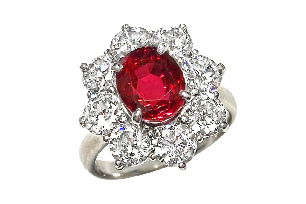 Pt900ルビー ダイヤモンドリング(No.123027) – JEX宝石ギャラリー