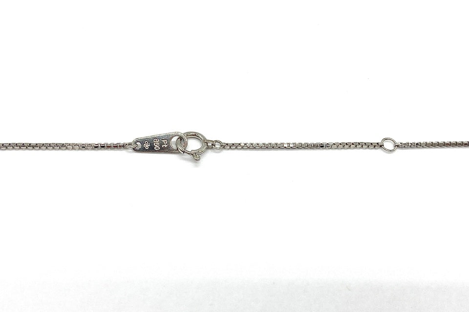 Diamond Pt850ダイヤモンドペンダント(No.123636)